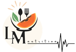 Logo Diététicienne La Réunion LM Nutrition 